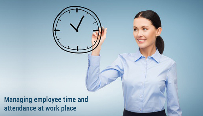 Managing employee time and attendance at work place from EmpXtrack