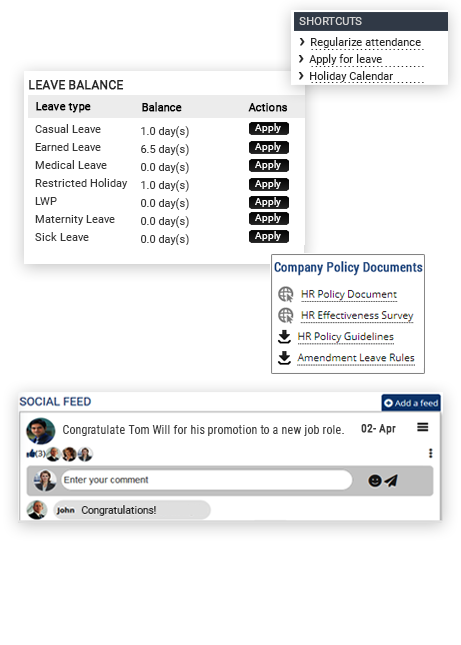 Self Service Portal for Employees and HR