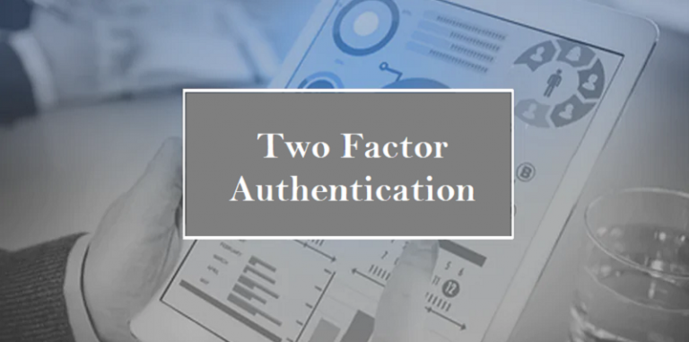 Two factor authentication