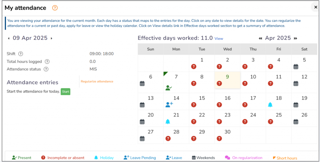 Attendance banking