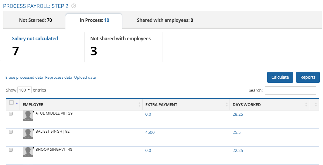 Calculate Payroll