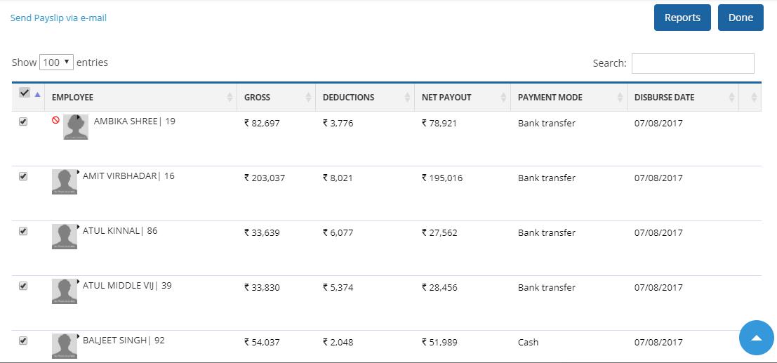 Payroll Reports