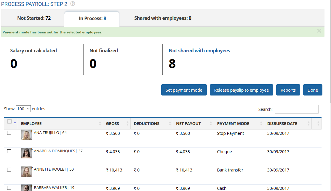 Disburse Payroll