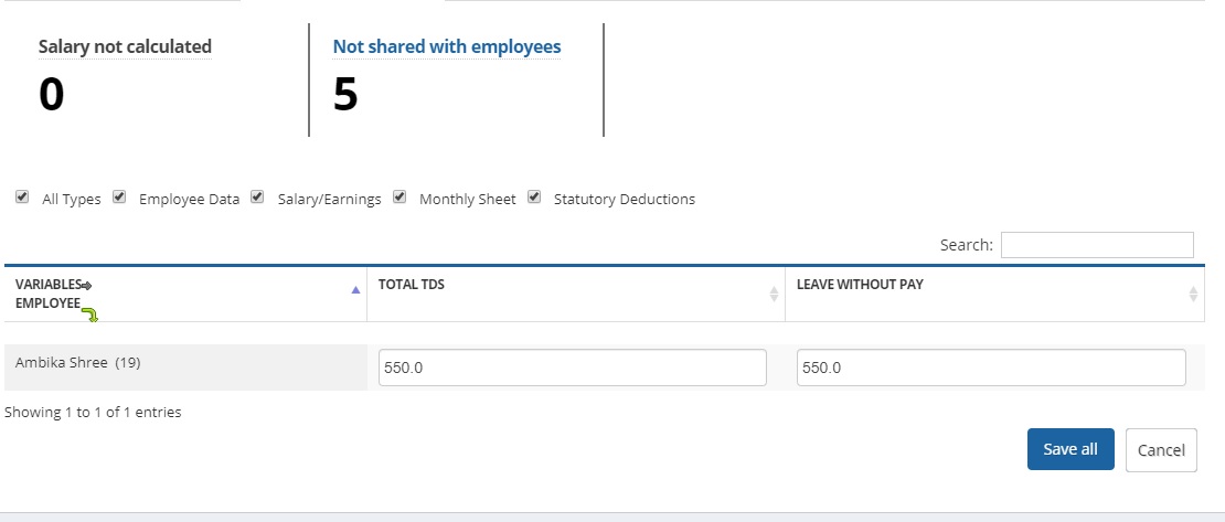 Calculate Deductions and Setup Disburse Date