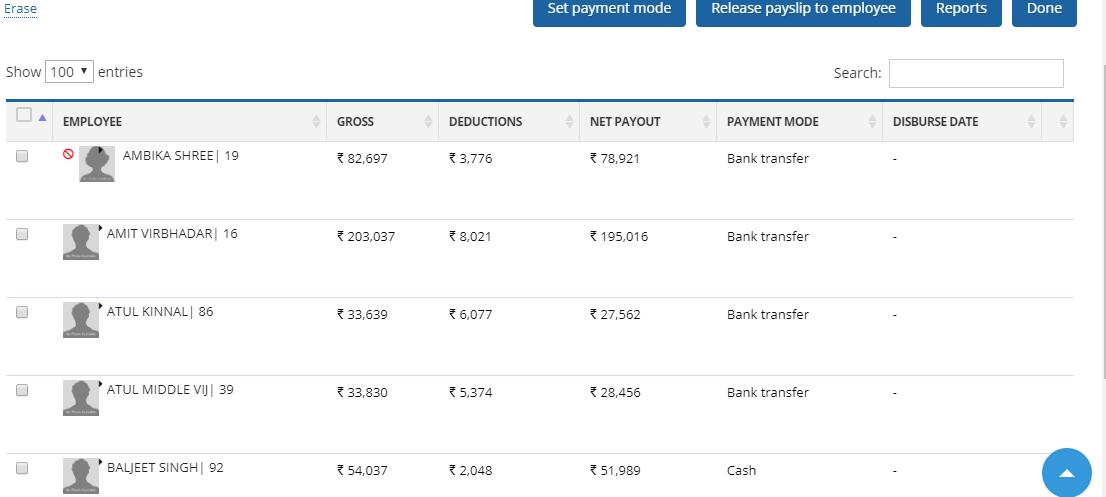 Calculate Deductions and Setup Disburse Date