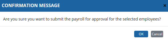 Submit Payroll for Approval 