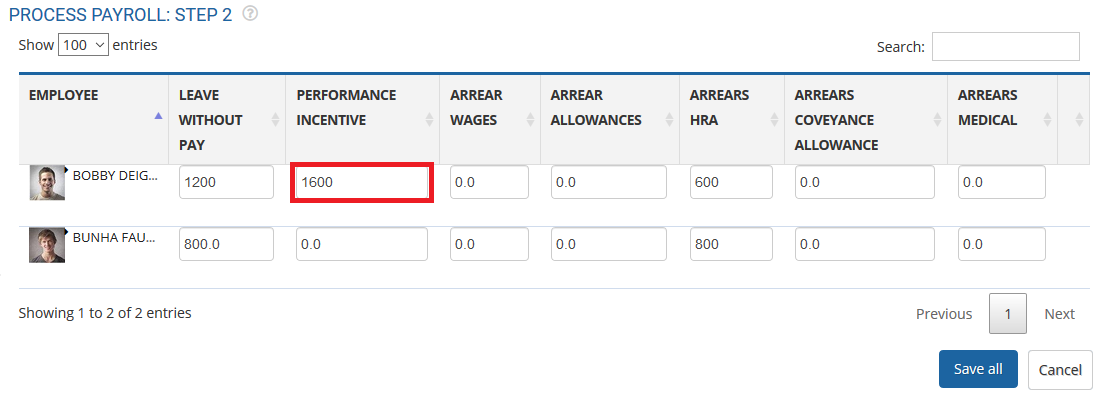 Adjust Payroll