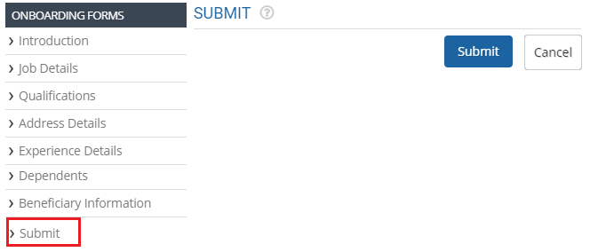 Fill Onboarding Beneficiary Information Form