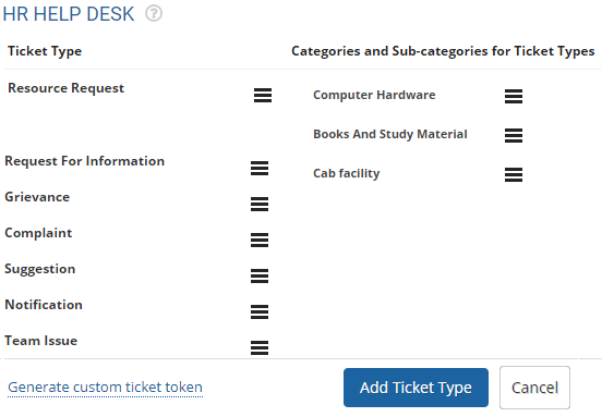 Add Categories and Subcategories