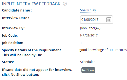 Test and Interview Candidates and Provide Feedback