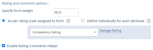 competencies form