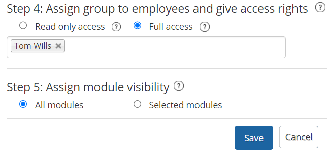 Setup Global Groups